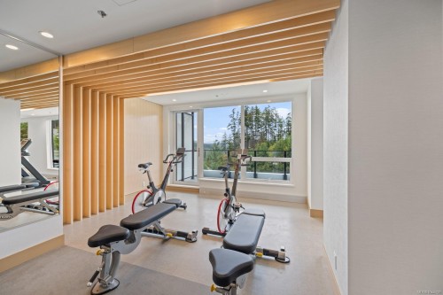 #1002-2000 Hannington Rd, Langford, BC - Indoor Photo Showing Gym Room
