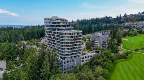 #1002-2000 Hannington Rd, Langford, BC - Outdoor With View