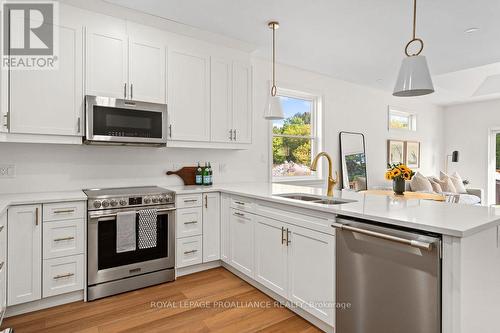 159 Pomeroy Avenue, Tweed (Tweed (Village)), ON - Indoor Photo Showing Kitchen With Double Sink With Upgraded Kitchen
