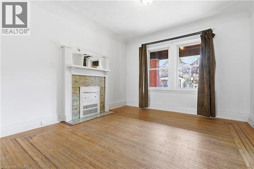 and mantel - 115 Kensington Avenue N, Hamilton, ON - Indoor Photo Showing Other Room