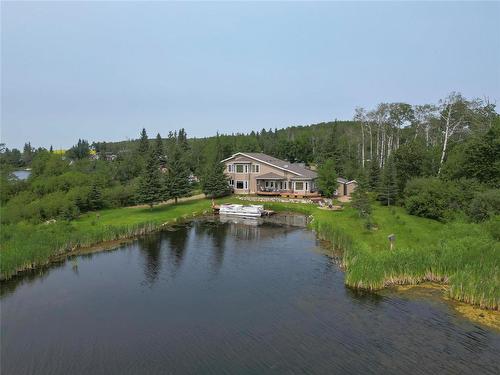 48 Sunset Drive, Ditch Lake, MB - Outdoor With Body Of Water With View
