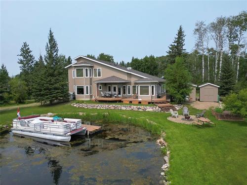 48 Sunset Drive, Ditch Lake, MB - Outdoor With Deck Patio Veranda