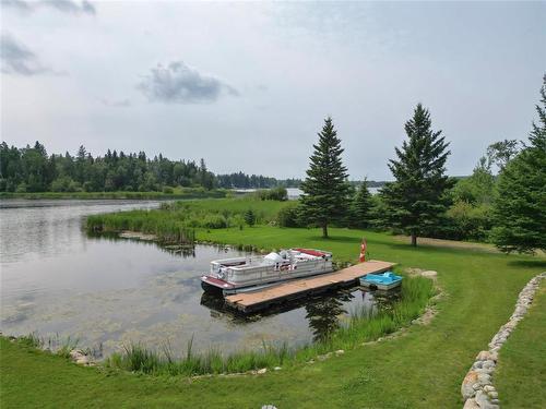 48 Sunset Drive, Ditch Lake, MB - Outdoor With Body Of Water With View
