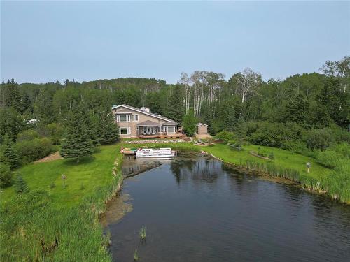 48 Sunset Drive, Ditch Lake, MB - Outdoor With Body Of Water With View