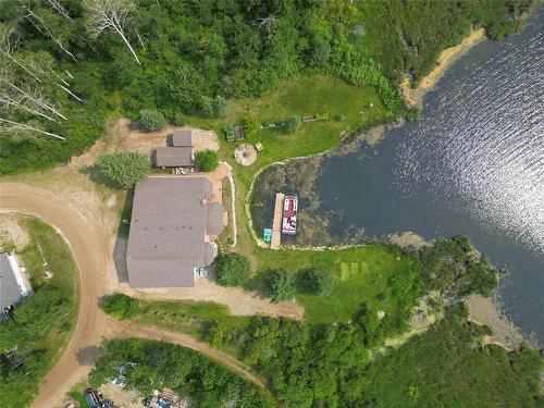 48 Sunset Drive, Ditch Lake, MB - Outdoor With Body Of Water With View