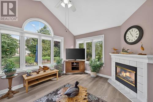 46 Sandpiper Way, Brighton, ON - Indoor Photo Showing Living Room With Fireplace