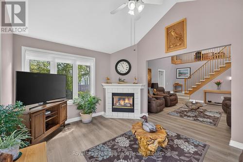 46 Sandpiper Way, Brighton, ON - Indoor Photo Showing Living Room With Fireplace