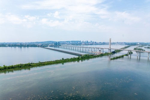 Vue sur l'eau - 716-7680 Boul. Marie-Victorin, Brossard, QC - Outdoor With Body Of Water With View