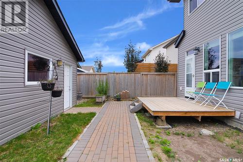 303 Delainey Manor, Saskatoon, SK - Outdoor With Deck Patio Veranda With Exterior