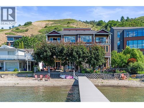 8049 Okanagan Landing Road, Vernon, BC - Outdoor With Body Of Water With Facade
