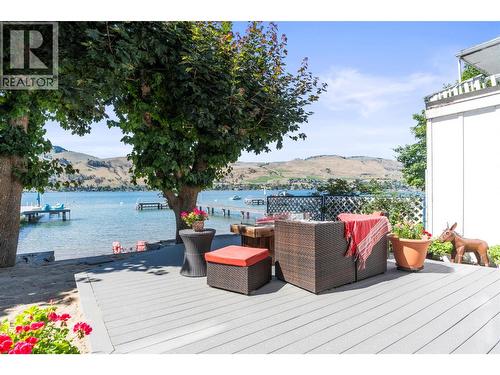8049 Okanagan Landing Road, Vernon, BC - Outdoor With Body Of Water With Deck Patio Veranda