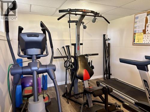 13 Nadina Crescent, Fraser Lake, BC - Indoor Photo Showing Gym Room