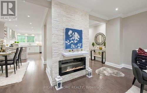 5491 Schueller Crescent, Burlington, ON - Indoor With Fireplace