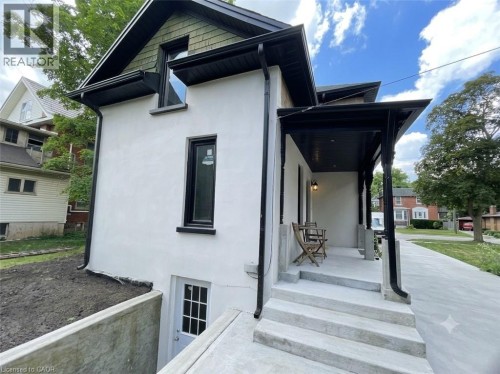 WALK UP BASEMENT SIDE DOOR - 245 Lowther Street S, Cambridge, ON - Outdoor With Exterior