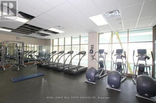 1010 - 2261 Lake Shore Boulevard W, Toronto, ON - Indoor Photo Showing Gym Room
