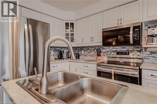 45 Olivetree Road, Brantford, ON - Indoor Photo Showing Kitchen With Double Sink