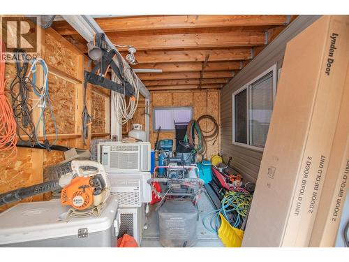 outdoor under stairs storage - 3645 Patten Drive, Armstrong, BC - Indoor