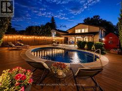 Ambient lighting for private evening gatherings - 