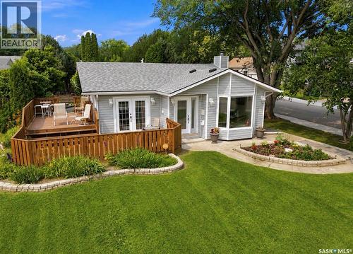 1201 Spadina Crescent W, Saskatoon, SK - Outdoor With Deck Patio Veranda