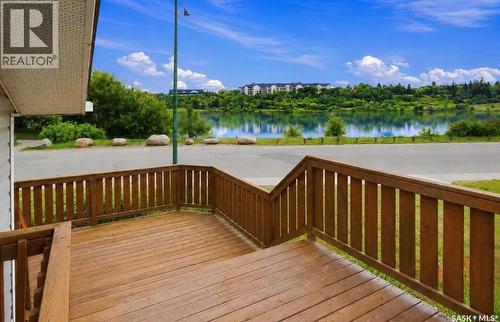 1201 Spadina Crescent W, Saskatoon, SK - Outdoor With Body Of Water With Deck Patio Veranda