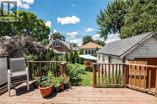 52 Cameron Avenue S, Hamilton, ON - Outdoor With Deck Patio Veranda With Exterior