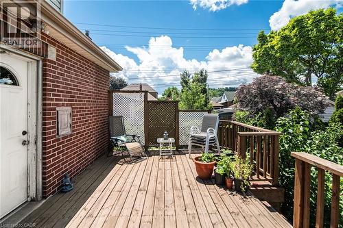 52 Cameron Avenue S, Hamilton, ON - Outdoor With Deck Patio Veranda With Exterior