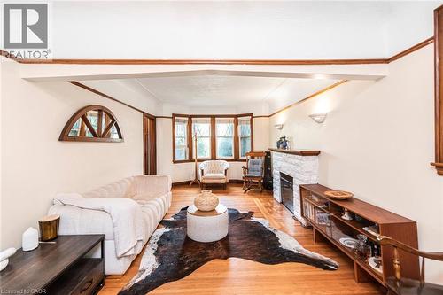 52 Cameron Avenue S, Hamilton, ON - Indoor With Fireplace