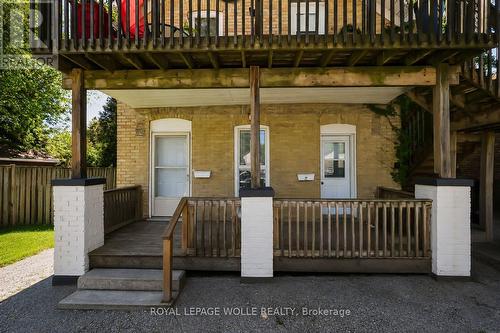 87 Lancaster Street W, Kitchener, ON - Outdoor With Deck Patio Veranda
