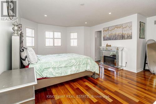 891 Stonebridge Avenue, Mississauga, ON - Indoor Photo Showing Bedroom With Fireplace