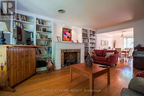 2 Cedarview Drive, Toronto, ON - Indoor Photo Showing Living Room With Fireplace