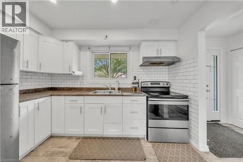51 Shadeland Crescent, Kitchener, ON - Indoor Photo Showing Kitchen With Double Sink