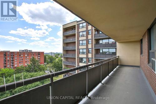 711 - 5 Frith Road, Toronto, ON - Outdoor With Balcony With Exterior