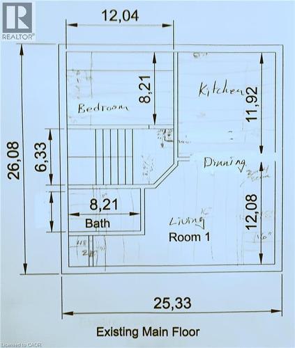 Floor plan - 274 East 38Th Street, Hamilton, ON - Other