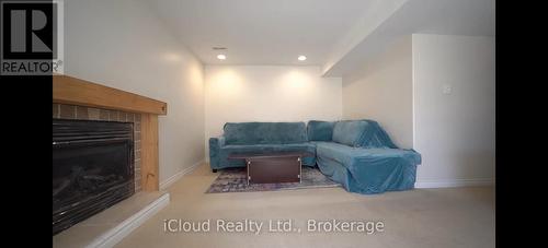 72 Graihawk Drive, Barrie, ON - Indoor Photo Showing Living Room With Fireplace