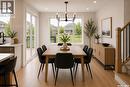 228 Veterans Drive, Warman, SK  - Indoor Photo Showing Dining Room 