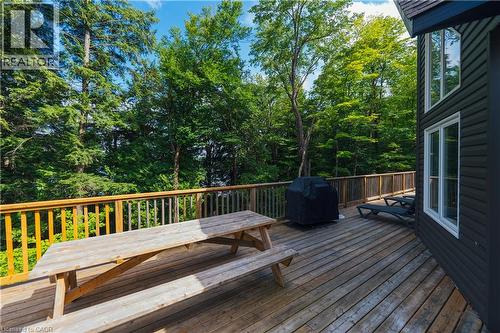 95 Chipmunk Lane, Magnetawan, ON - Outdoor With Deck Patio Veranda With Exterior