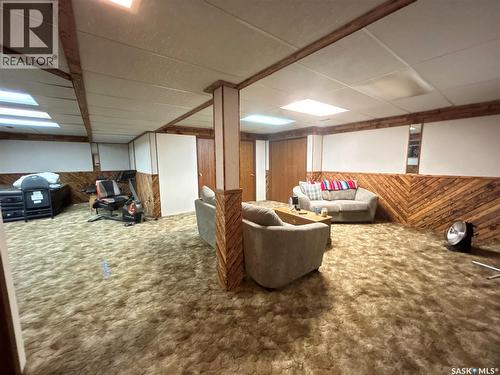 205 Schaefer Street, Richmound, SK - Indoor Photo Showing Basement