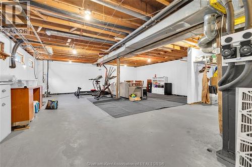 4979 Lambton Line, Dawn-Euphemia, ON - Indoor Photo Showing Basement