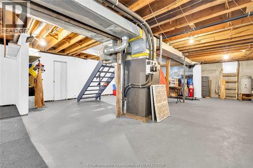 4979 Lambton Line, Dawn-Euphemia, ON - Indoor Photo Showing Basement
