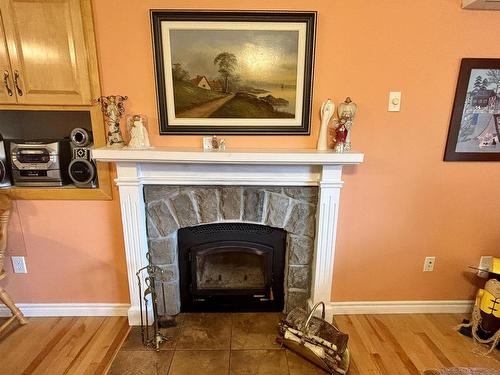 1619 Gabarus Highway, Prime Brook, NS - Indoor Photo Showing Living Room With Fireplace