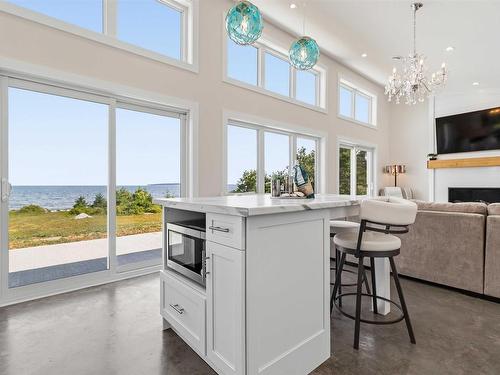6837 Highway 3, Hunts Point, NS - Indoor With Fireplace