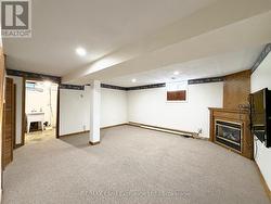 Basement Family Room w/Gas Fireplace - 