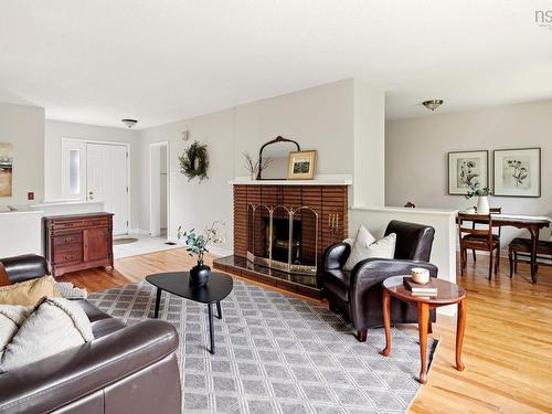 104 Joffre Street, Dartmouth, NS - Indoor Photo Showing Living Room With Fireplace