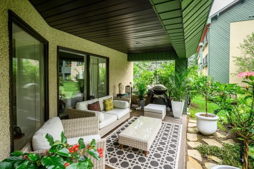 Patio - A-760 Ch. Des Trois-Villages, Piedmont, QC - Outdoor With Deck Patio Veranda With Exterior