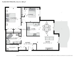 Plan (croquis) - 
