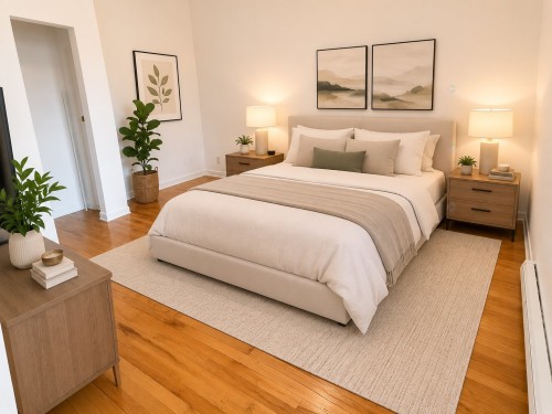 Master Bedroom - 445-443  - 447 Rue Osborne, Montréal (Verdun/Île-Des-Soeurs), QC - Indoor Photo Showing Bedroom