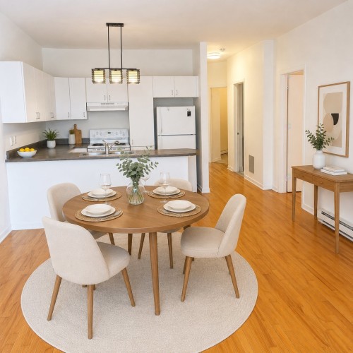 Kitchen - 445-443  - 447 Rue Osborne, Montréal (Verdun/Île-Des-Soeurs), QC - Indoor Photo Showing Dining Room