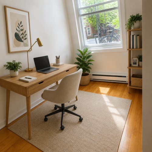Bedroom - 445-443  - 447 Rue Osborne, Montréal (Verdun/Île-Des-Soeurs), QC - Indoor Photo Showing Office