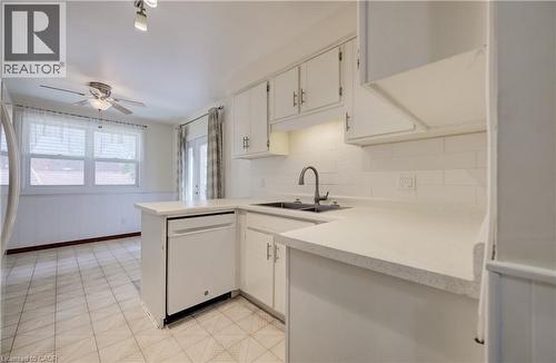 Appliances stay. - 197 Southwood Drive, Kitchener, ON - Indoor Photo Showing Kitchen With Double Sink