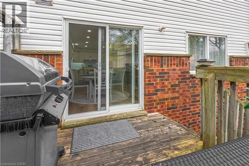 185 Highland Crescent Unit# 2, Kitchener, ON - Outdoor With Deck Patio Veranda With Exterior